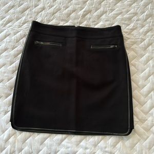 WHBM Black Mini Skirt Size 0